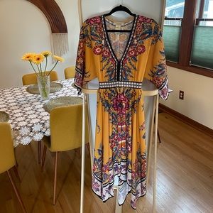 Flying Tomato Kimono style Dress Size Small
